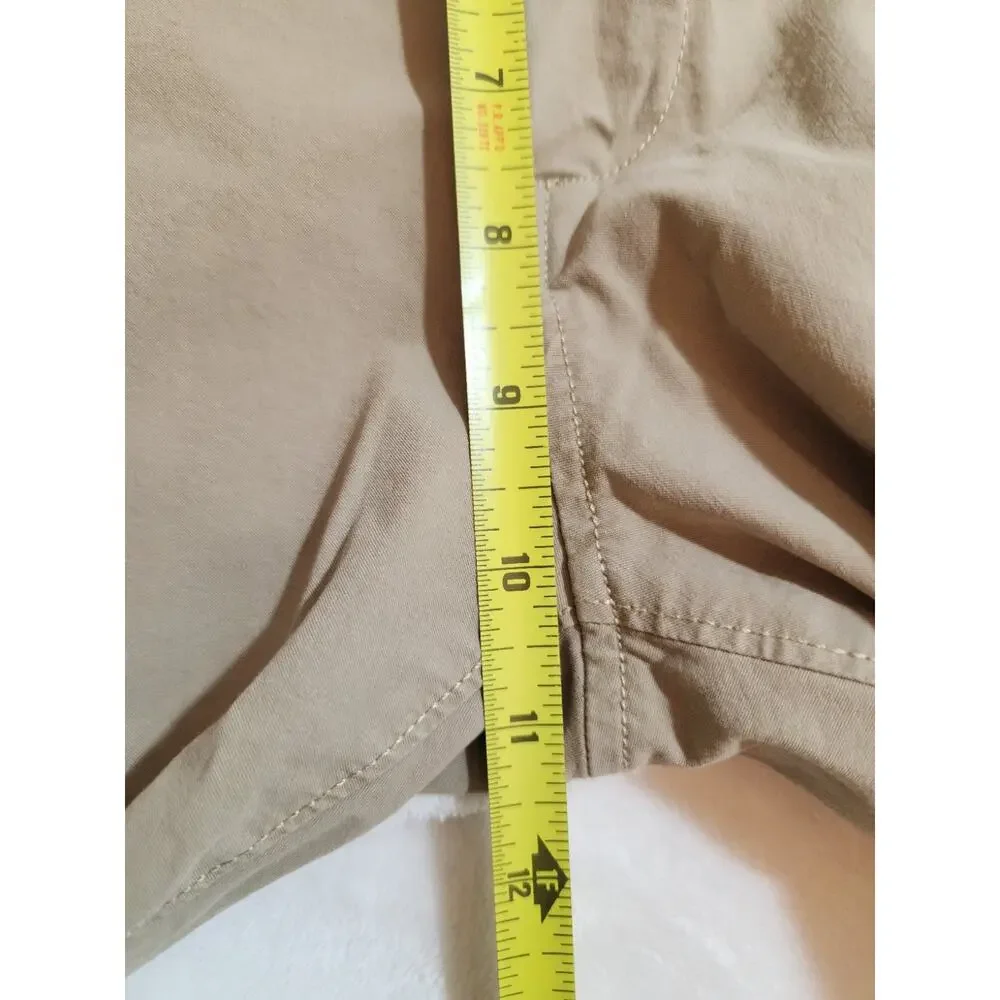 J.Crew Tech Pants Mens (Actual 36 x 31) 36 X 32 Beige 484 Slim Preppy Y2k Casual